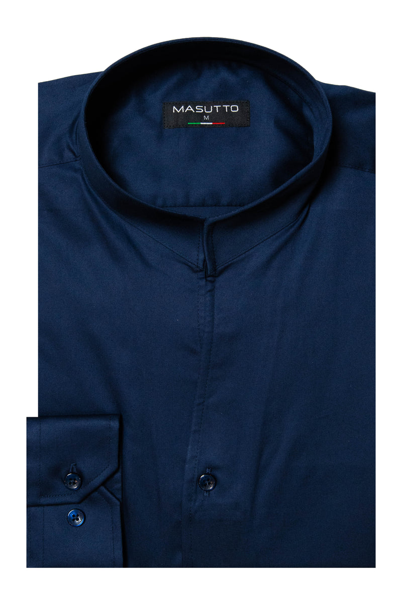 MASUTTO Tonali/92 Long Sleeve Shirt Tulip Collar