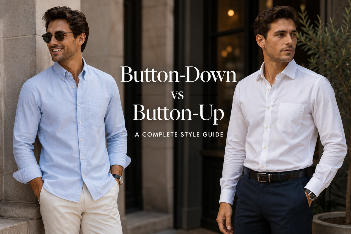 Button-Down vs Button-Up: A Complete Style Guide