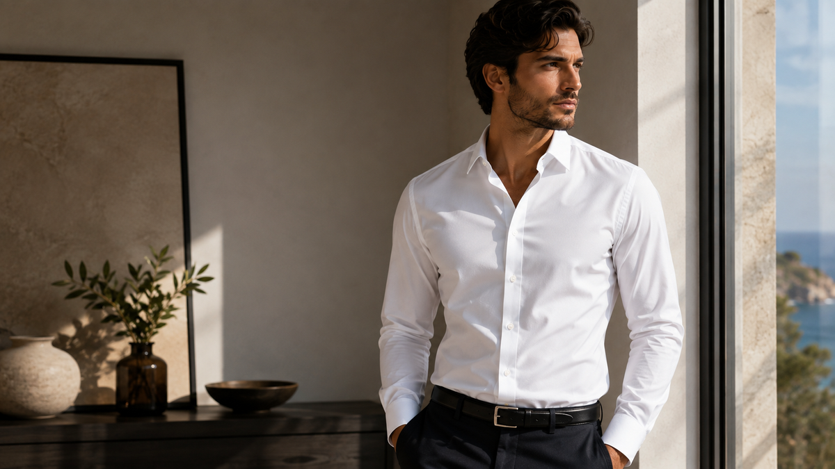 Why Every Man Needs a White Button-Down Shirt