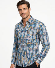 Load image into Gallery viewer, MASUTTO Robinio/92 Long Sleeve Button Down Shirt
