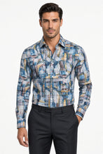 Load image into Gallery viewer, MASUTTO Robinio/92 Long Sleeve Button Down Shirt