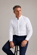 Load image into Gallery viewer, MASUTTO Adams/05 Long Sleeve Shirt Tulip Collar