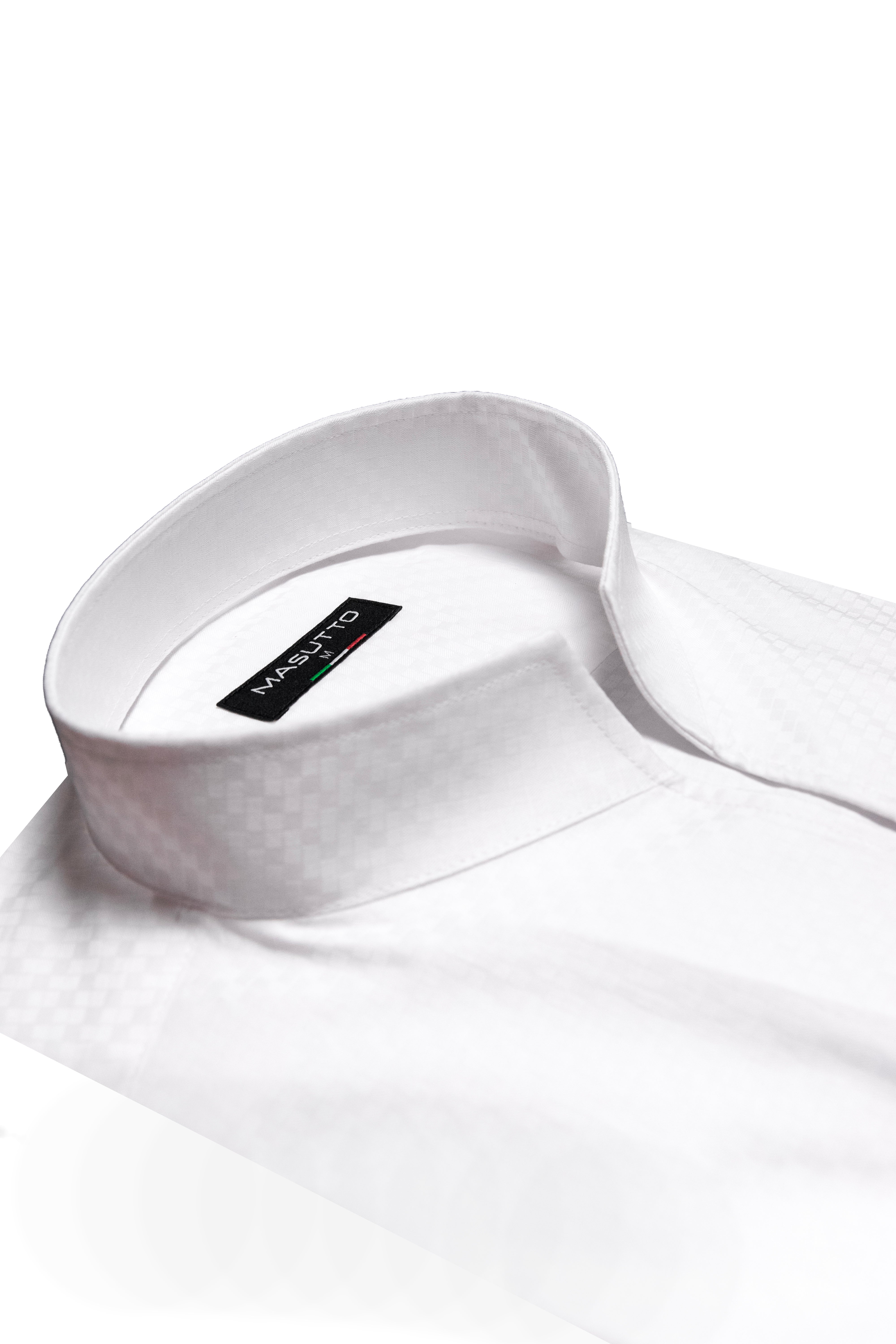 MASUTTO Adams/05 Long Sleeve Shirt Tulip Collar