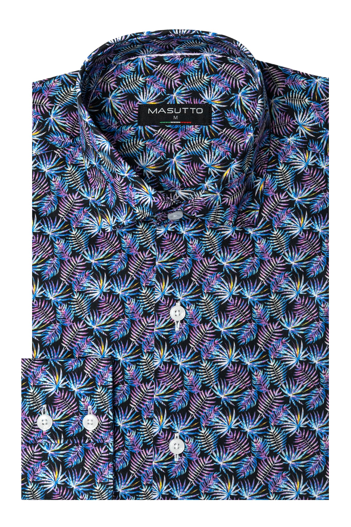 adolfo dress shirts MASUTTO Adolfo/18 Long Sleeve Button Down Shirt 3XL