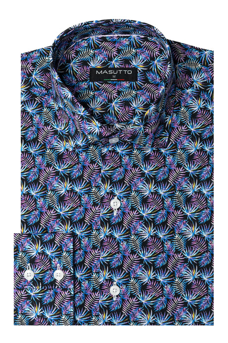 MASUTTO ADOLFO/18 LONG SLEEVE BUTTON DOWN SHIRT