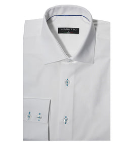 MASUTTO AJAX/05 LONG SLEEVE BUTTON DOWN SHIRT