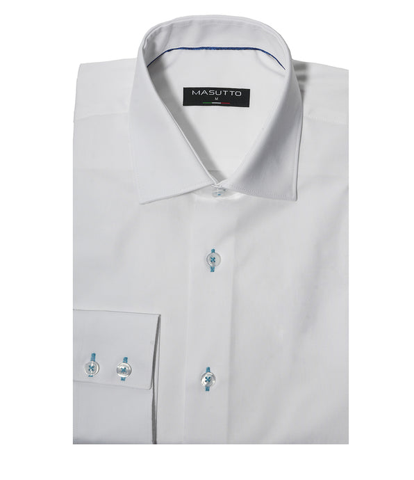 MASUTTO AJAX/05 LONG SLEEVE BUTTON DOWN SHIRT