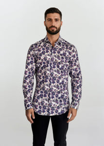 MASUTTO ARMANDO/06 LONG SLEEVE BUTTON DOWN SHIRT