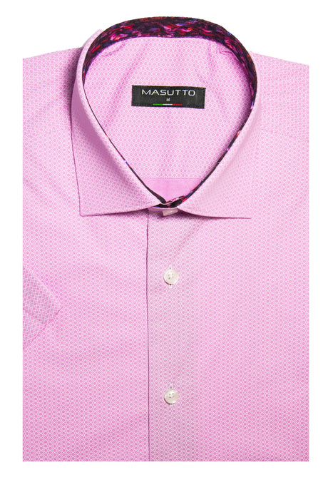 MASUTTO BARBOSA/52 SHORT SLEEVE BUTTON DOWN SHIRT