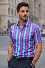 Load image into Gallery viewer, MASUTTO BARELLA/02 SHORT SLEEVE BUTTON DOWN SHIRT