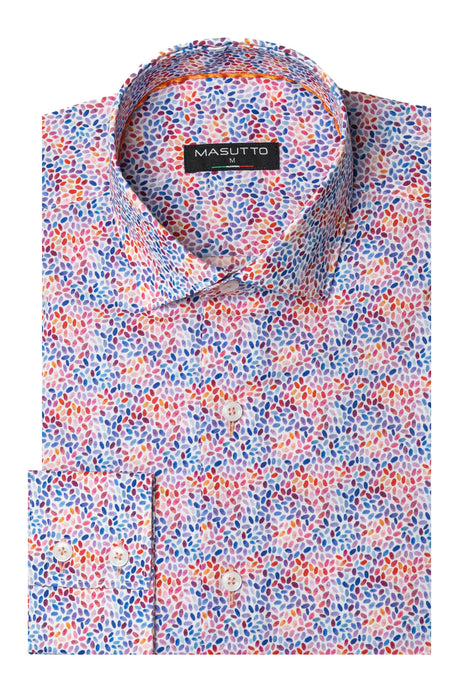 MASUTTO BITTO/05 LONG SLEEVE BUTTON DOWN SHIRT
