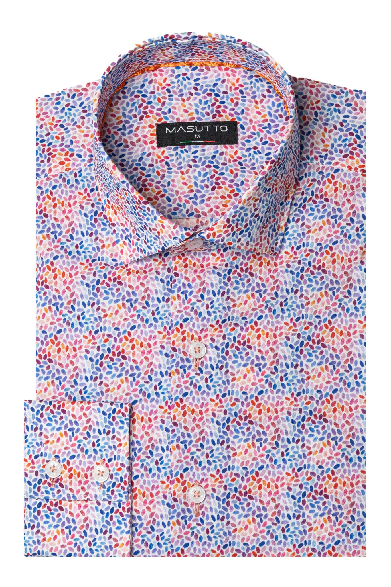 MASUTTO BITTO/05 LONG SLEEVE BUTTON DOWN SHIRT