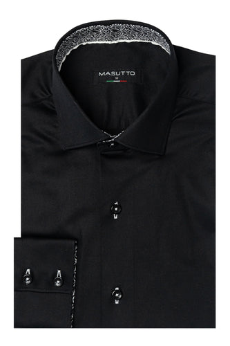 MASUTTO CHRIS/18 LONG SLEEVE BUTTON DOWN SHIRT