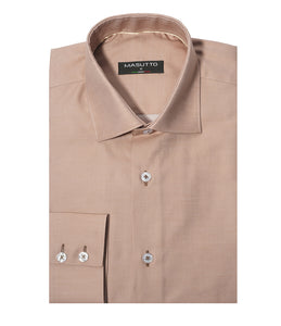MASUTTO GOTZE/08 LONG SLEEVE BUTTON DOWN SHIRT