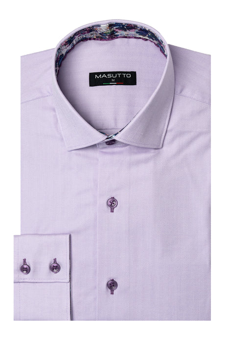 MASUTTO LAWRENCE/06 LONG SLEEVE BUTTON DOWN SHIRT