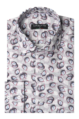 MASUTTO LIVIO/69 LONG SLEEVE BUTTON DOWN SHIRT