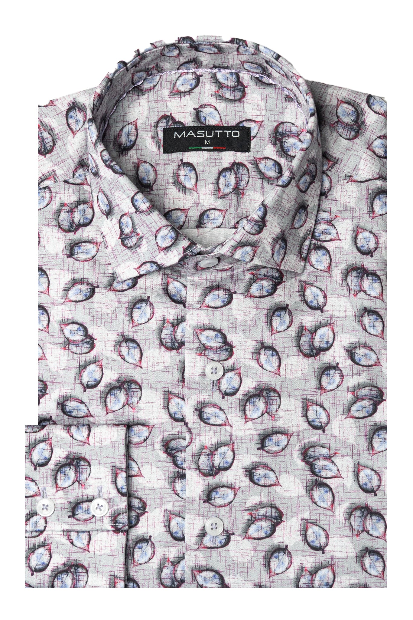 MASUTTO LIVIO/69 LONG SLEEVE BUTTON DOWN SHIRT