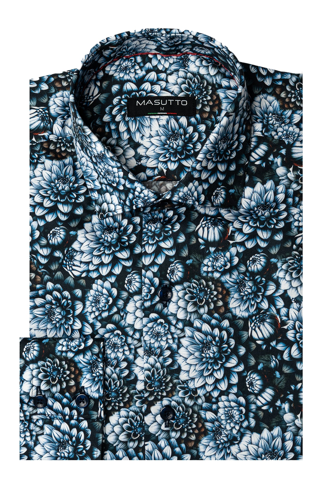 MASUTTO LUCIO/18 LONG SLEEVE BUTTON DOWN SHIRT