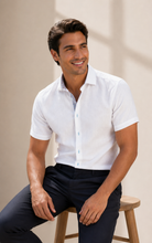 Load image into Gallery viewer, MASUTTO Alberta/05 Short Sleeve Button Down Shirt