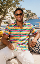 Load image into Gallery viewer, MASUTTO Barella/08 Short Sleeve Button Down Shirt