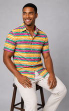 Load image into Gallery viewer, MASUTTO Barella/08 Short Sleeve Button Down Shirt