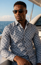 Load image into Gallery viewer, MASUTTO Fuoco/69 Long Sleeve Button Down Shirt