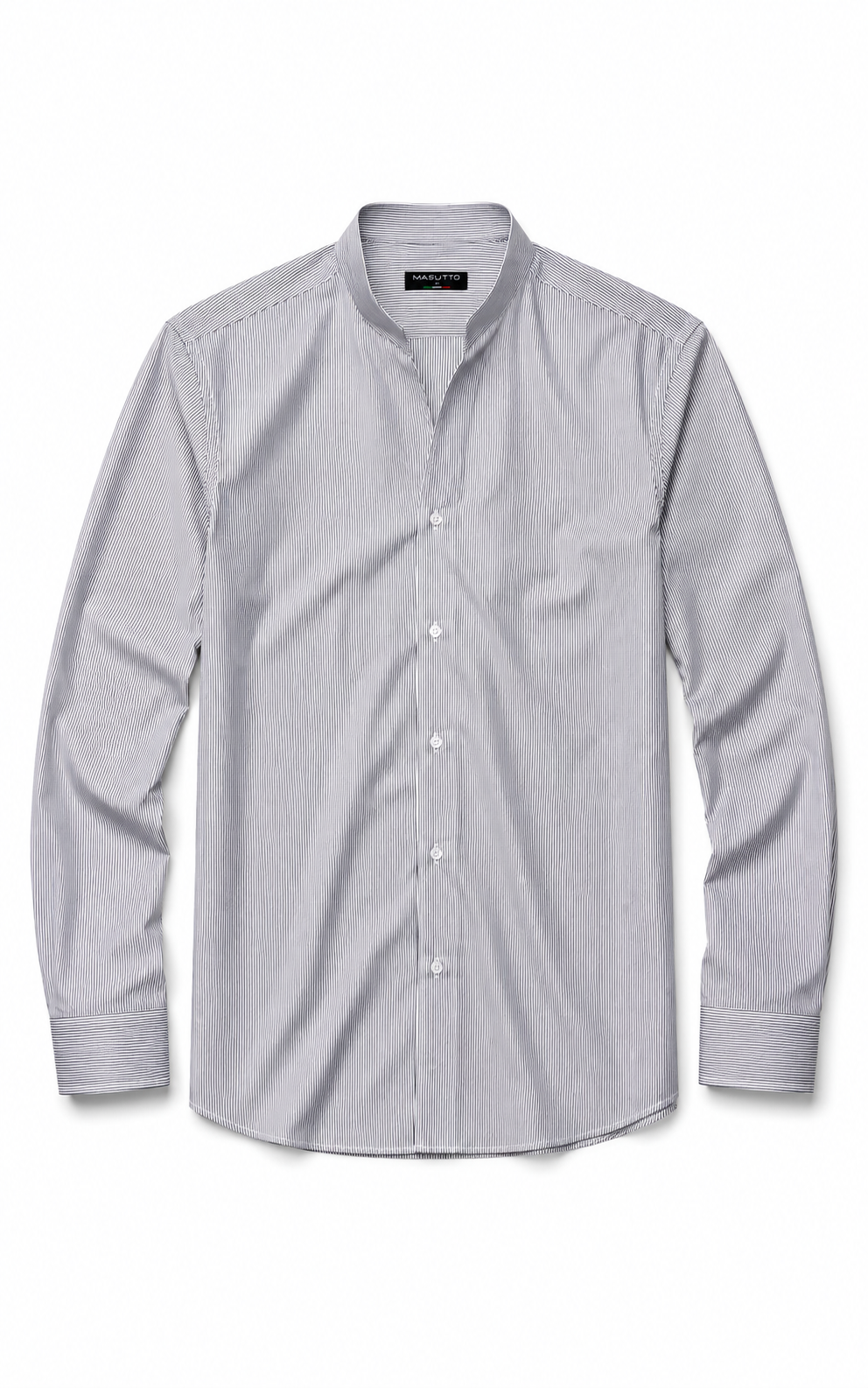MASUTTO London/18 Long Sleeve Shirt Tulip Collar