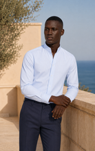 Load image into Gallery viewer, MASUTTO Oslo/02 Long Sleeve Shirt Tulip Collar