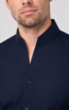 Load image into Gallery viewer, MASUTTO Tonali/92 Long Sleeve Shirt Tulip Collar