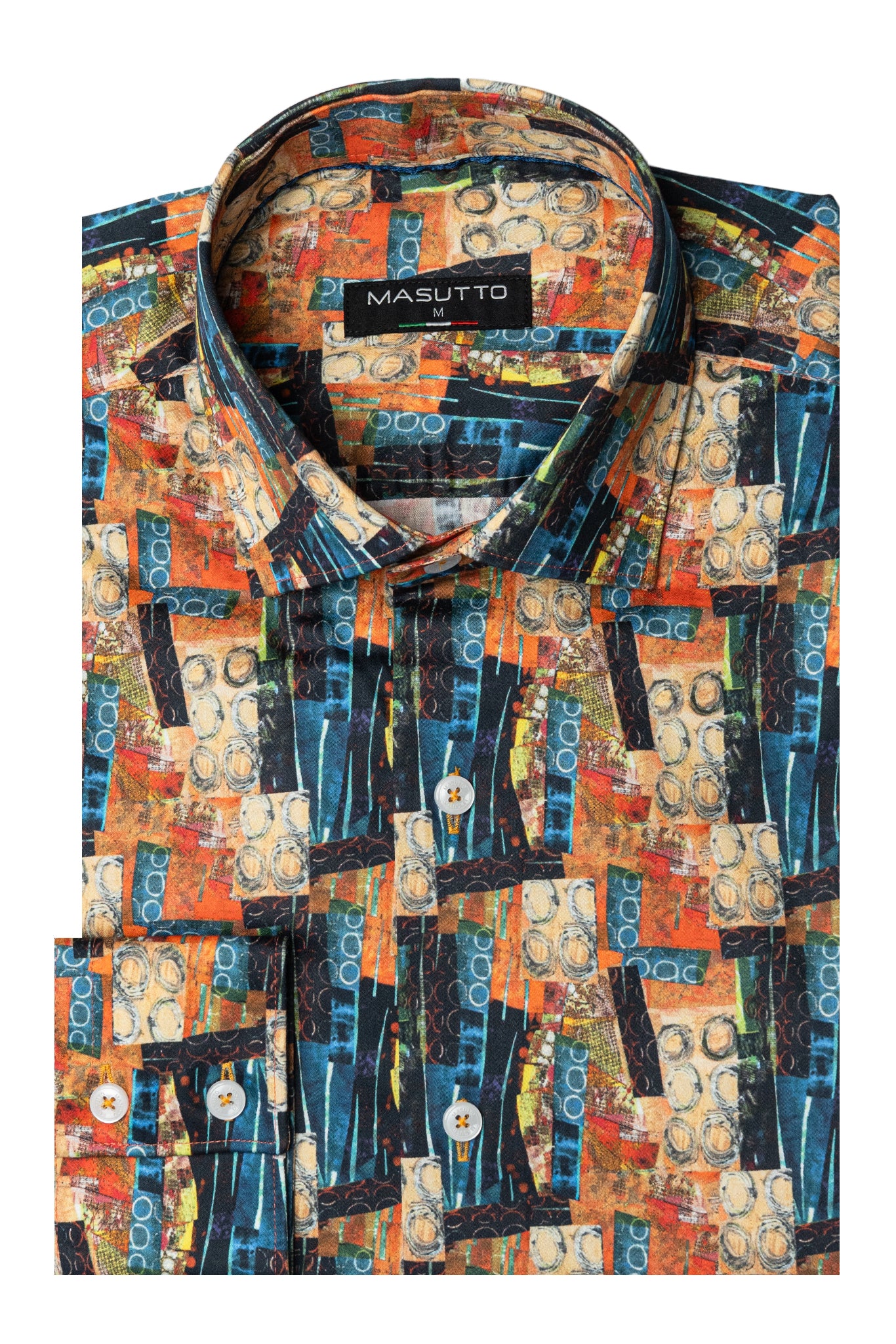 MASUTTO MEMPHIS/26 LONG SLEEVE BUTTON DOWN SHIRT
