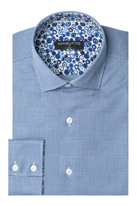 MASUTTO MURRAY/02 LONG SLEEVE BUTTON DOWN SHIRT