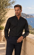 Load image into Gallery viewer, MASUTTO Tonali/18 Long Sleeve Shirt Tulip Collar