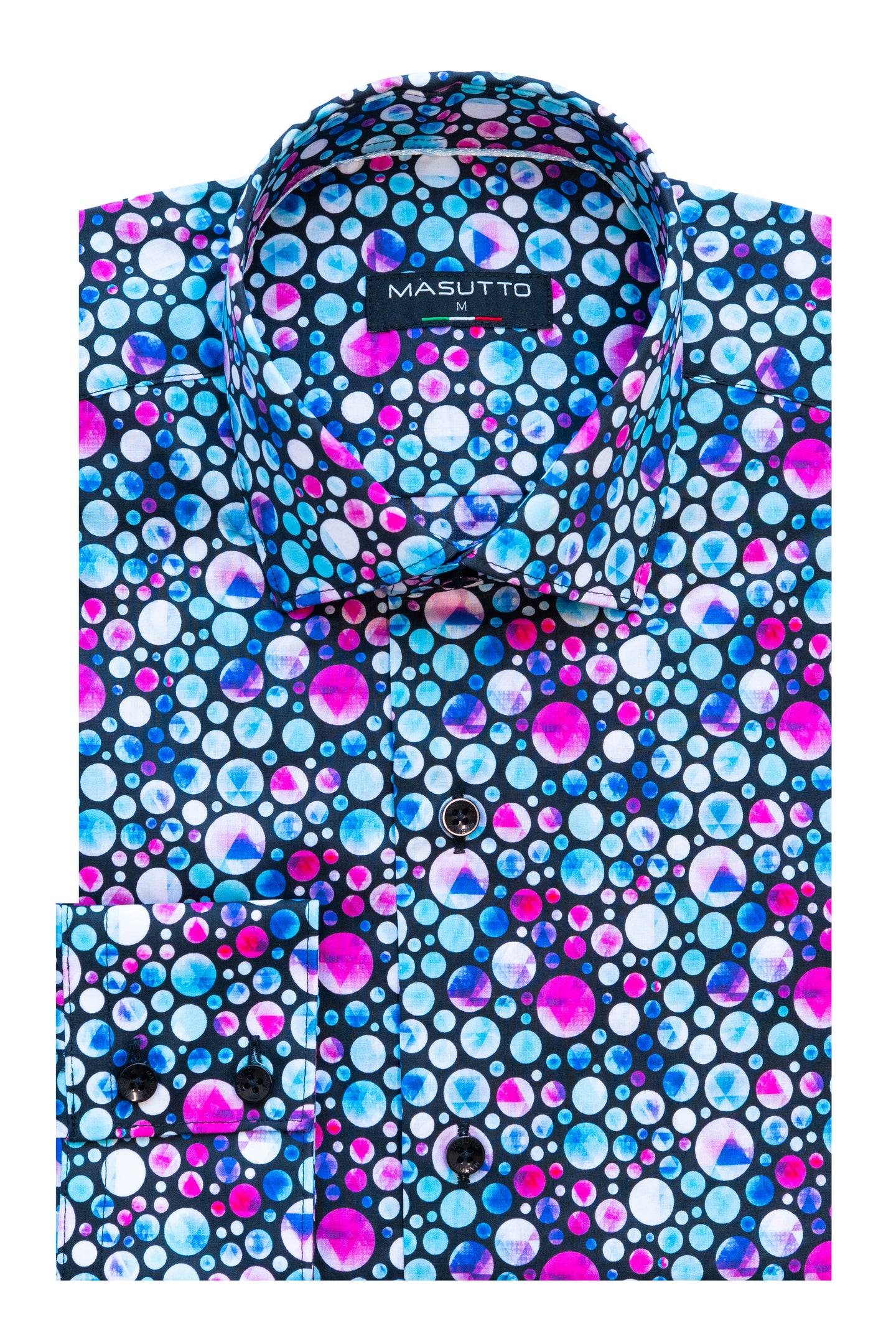 MASUTTO RAY/18 LONG SLEEVE BUTTON DOWN SHIRT