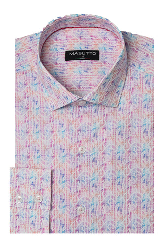 MASUTTO RICHIE/52 LONG SLEEVE BUTTON DOWN SHIRT