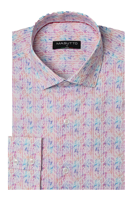 MASUTTO RICHIE/52 LONG SLEEVE BUTTON DOWN SHIRT