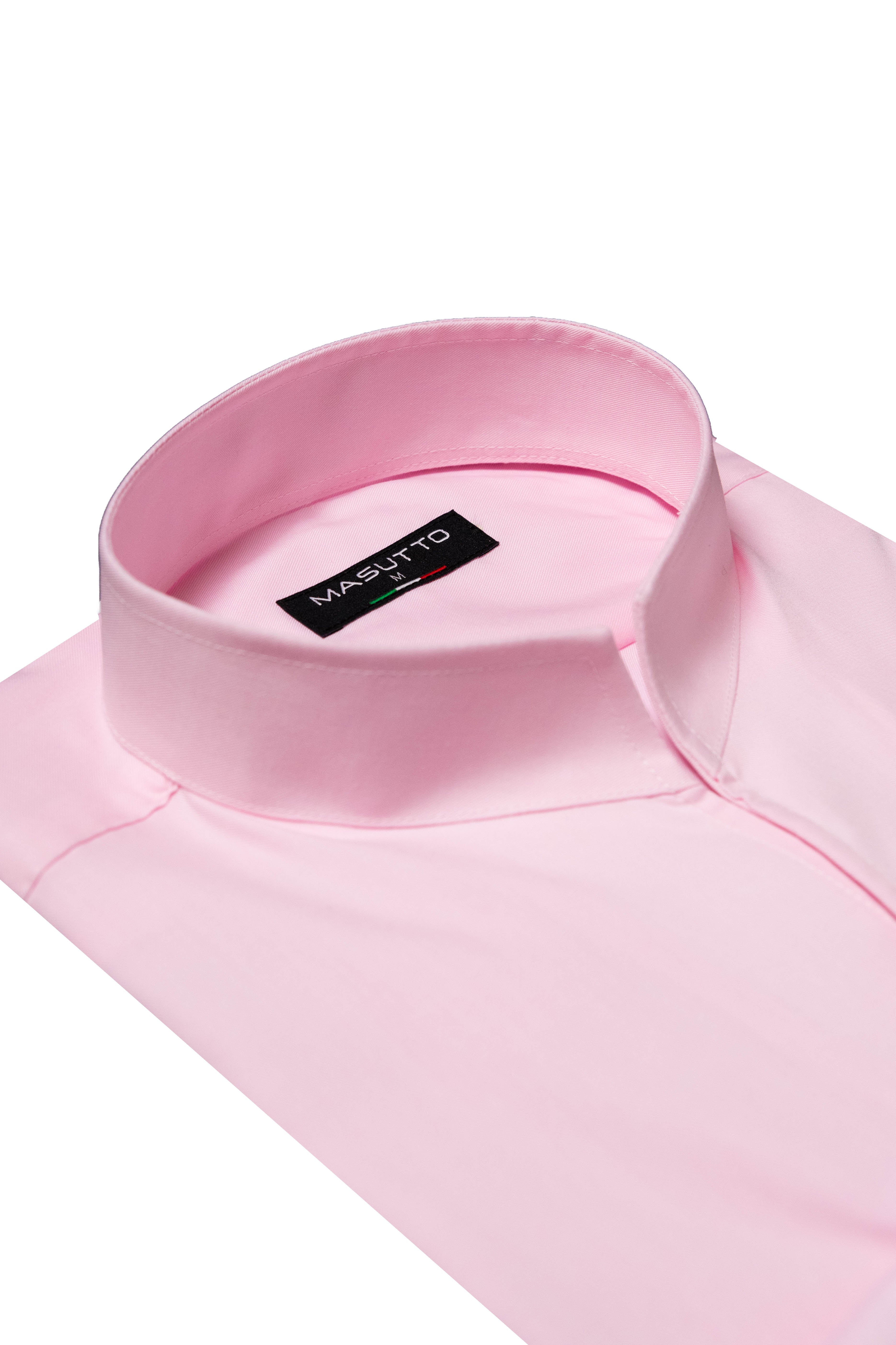 MASUTTO Sandro/52 Long Sleeve Shirt Tulip Collar