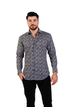 Load image into Gallery viewer, MASUTTO SANTORINI/18 LONG SLEEVE BUTTON DOWN SHIRT