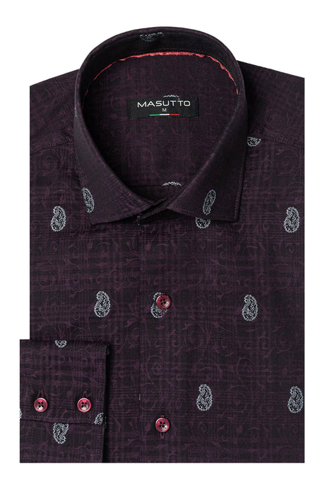 MASUTTO SEDONA/06 LONG SLEEVE BUTTON DOWN SHIRT