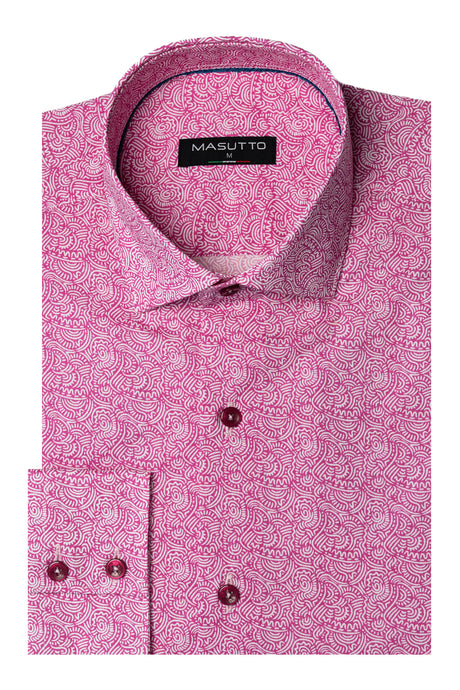 MASUTTO SERPHINA/52 LONG SLEEVE BUTTON DOWN SHIRT