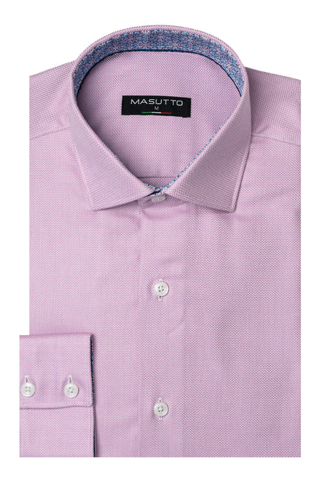 MASUTTO SIENA/52 LONG SLEEVE BUTTON DOWN SHIRT