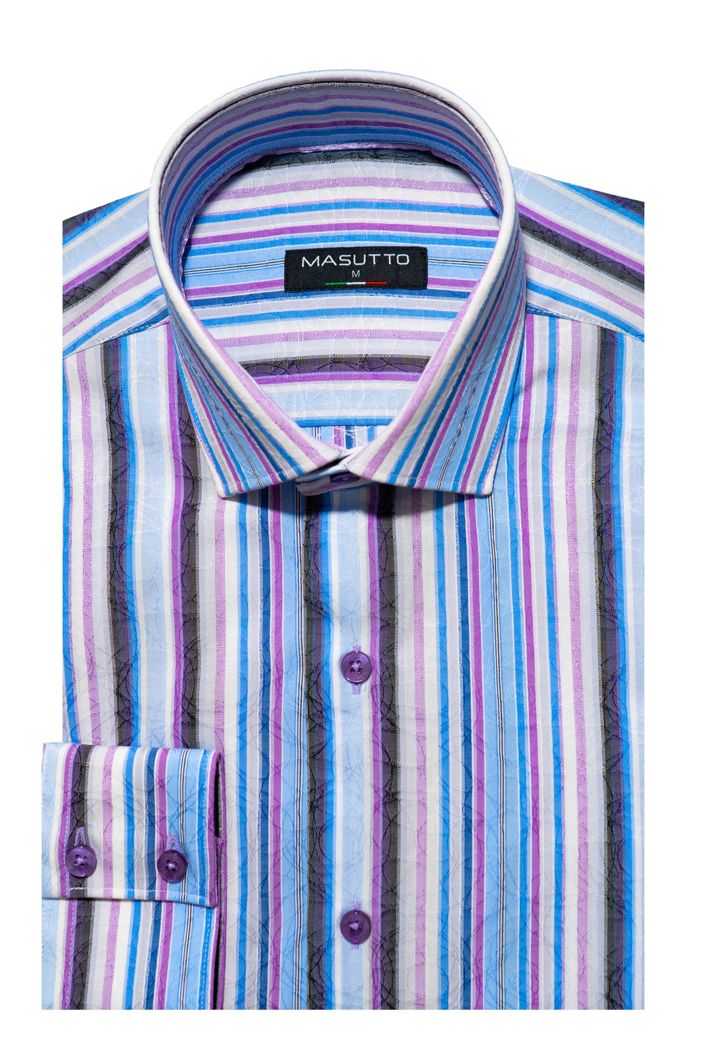 MASUTTO SIMONS/06 LONG SLEEVE BUTTON DOWN SHIRT