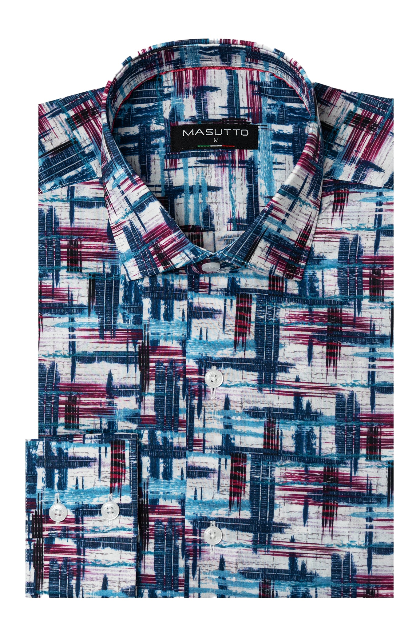 MASUTTO SOUZA/92 LONG SLEEVE BUTTON DOWN SHIRT