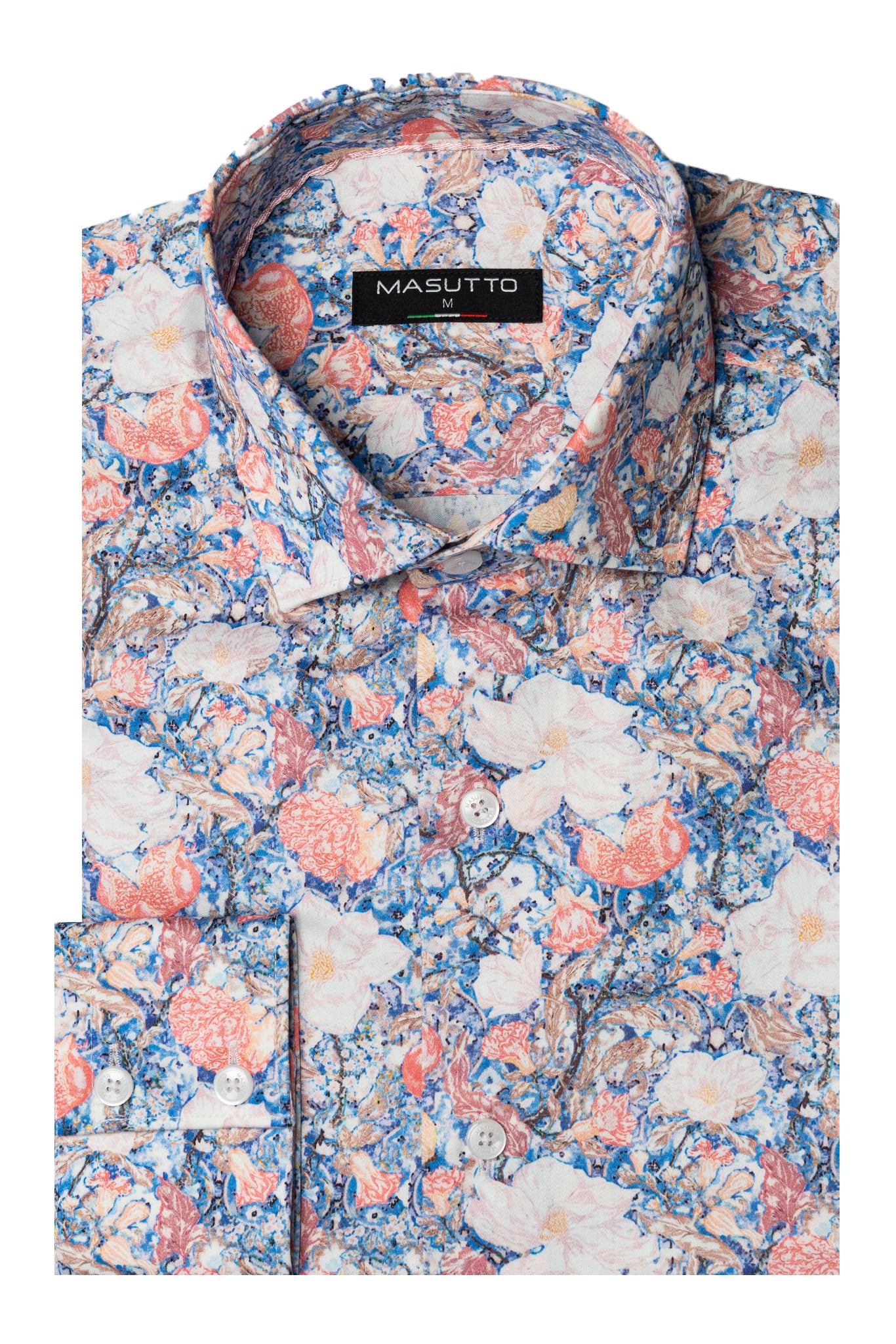 MASUTTO TIOGA/02 LONG SLEEVE BUTTON DOWN SHIRT