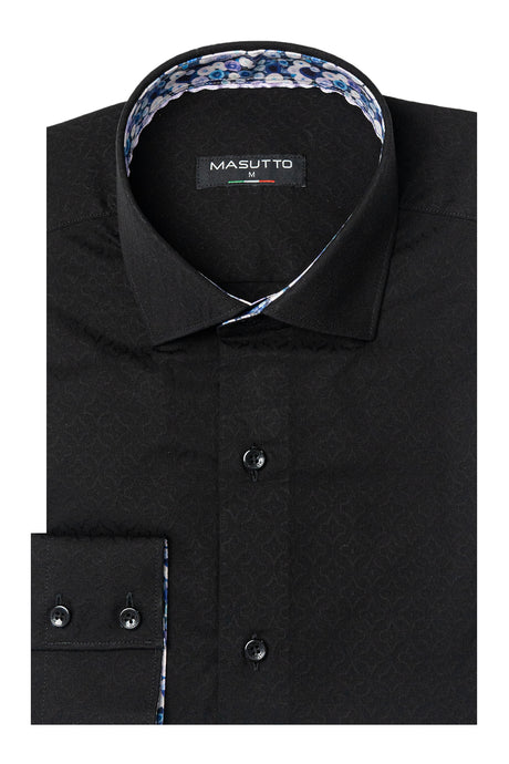 MASUTTO WILSON/18 LONG SLEEVE BUTTON DOWN SHIRT