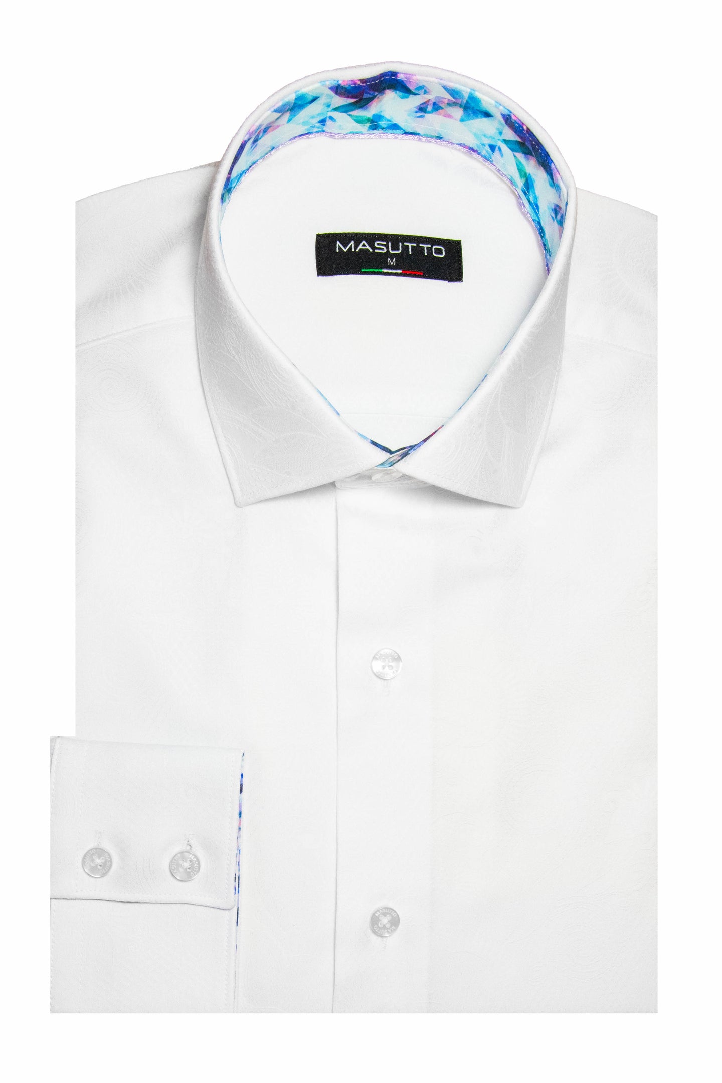 MASUTTO YORK/05 LONG SLEEVE BUTTON DOWN SHIRT