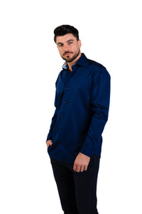 MASUTTO YORK/92 LONG SLEEVE BUTTON DOWN SHIRT