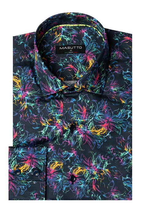 MASUTTO YOUNG/92 LONG SLEEVE BUTTON DOWN SHIRT