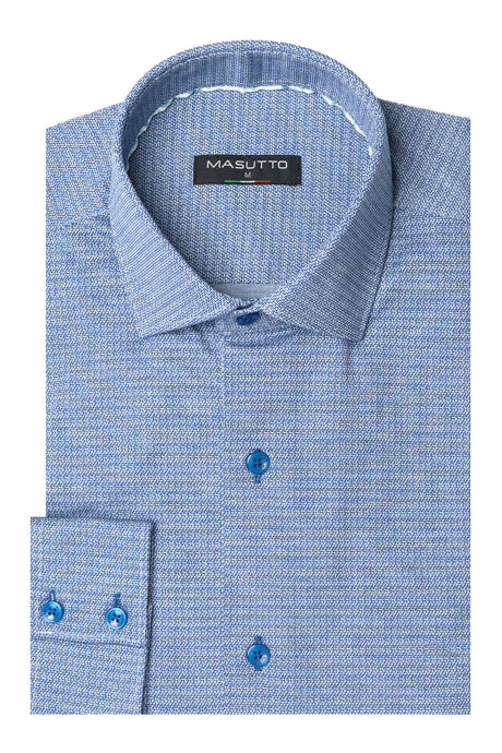 MASUTTO ZOUL/92 LONG SLEEVE BUTTON DOWN SHIRT
