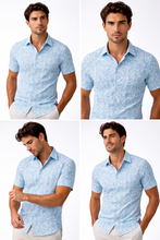 Load image into Gallery viewer, MASUTTO BARI/55 SHORT SLEEVE BUTTON DOWN SHIRT