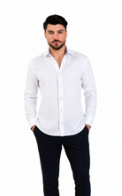 Load image into Gallery viewer, MASUTTO Torre/05 Linen Long Sleeve Button Down Shirt